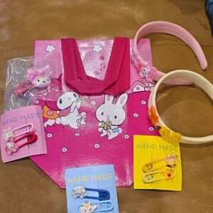Sanrio Inspired Kids Hair Accessory Set